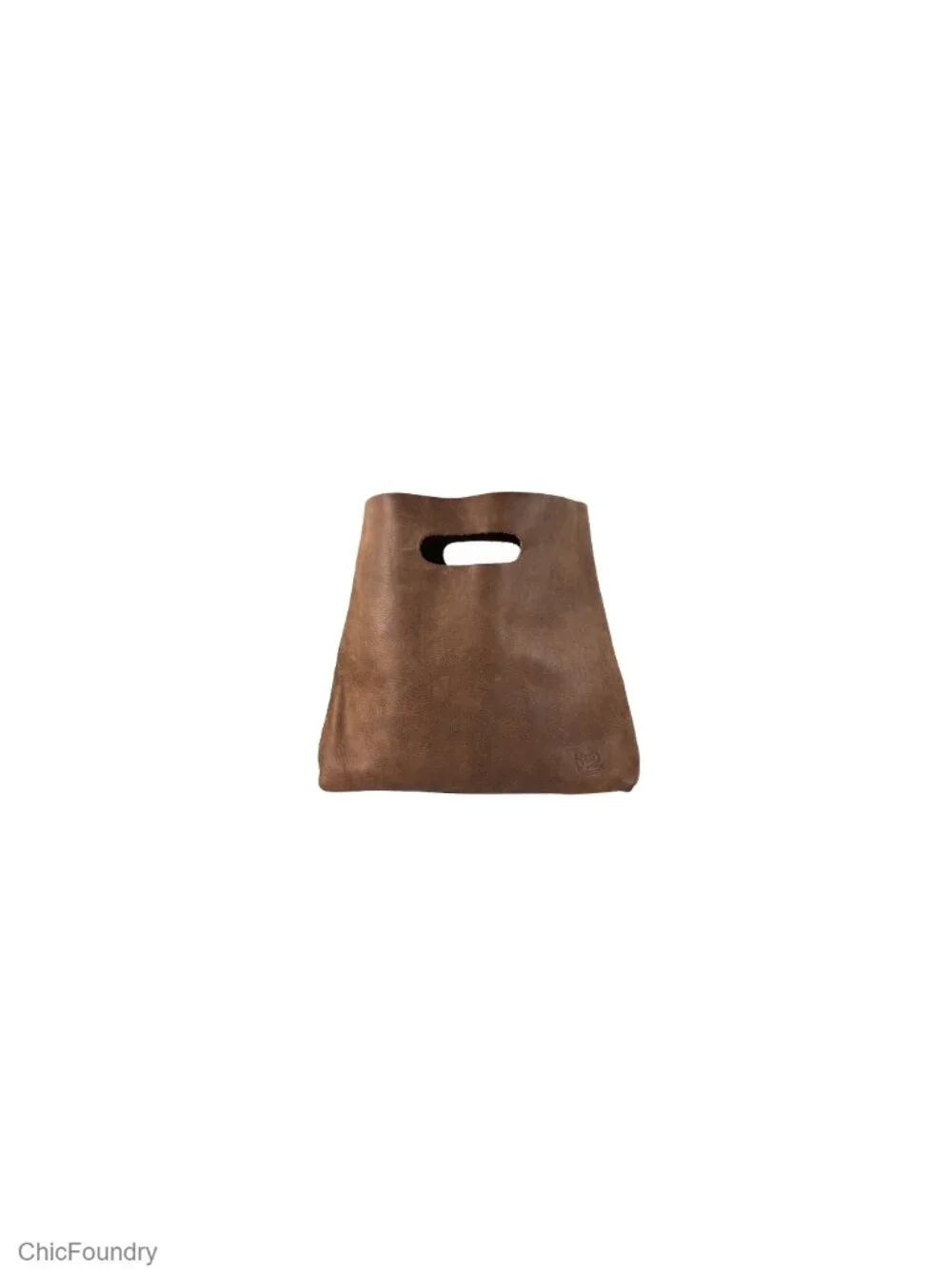 Handmade Full Grain Leather Top-Handle Tote Bag for Women